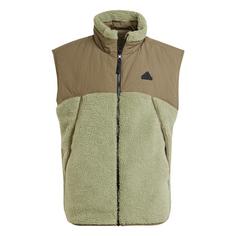 adidas City Escape Weste im Wendedesign Outdoorweste Herren Tent Green / Olive Strata