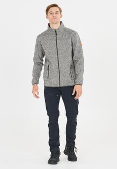 Rückansicht von Whistler Sampton Fleecejacke Herren 1005A Light Grey Melange