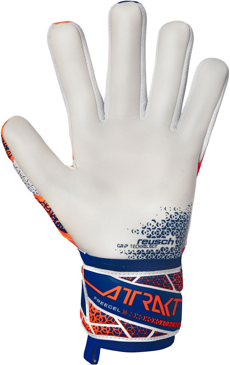 Reusch Reusch Attrakt Freegel Gold NC Torwarthandschuhe - 2500 shock orng/energ blue - 4 | SportScheck