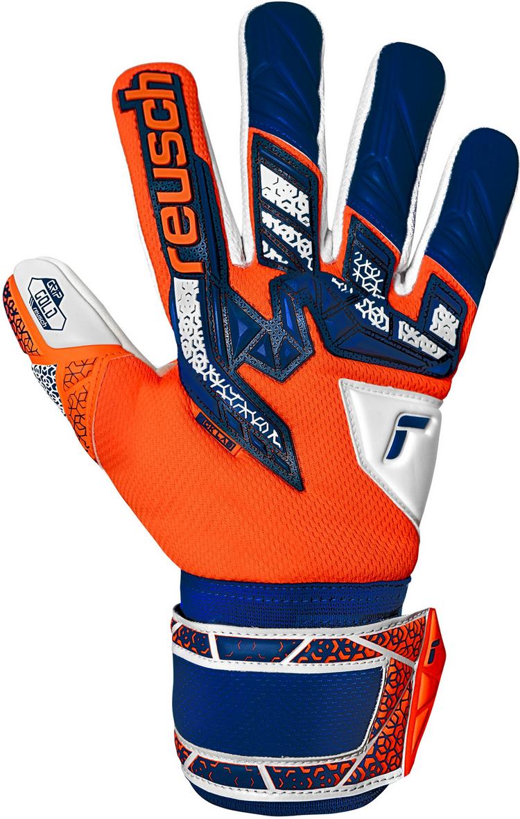 Reusch Reusch Attrakt Freegel Gold NC Torwarthandschuhe - 2500 shock orng/energ blue - 5 | SportScheck