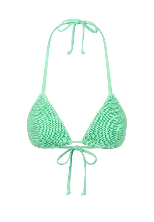 Moda Minx Scrunch Triangle Top Bikini Oberteil Damen