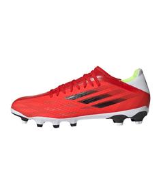 adidas X SPEEDFLOW.3 MG Diamond Edge Fußballschuhe rotschwarz