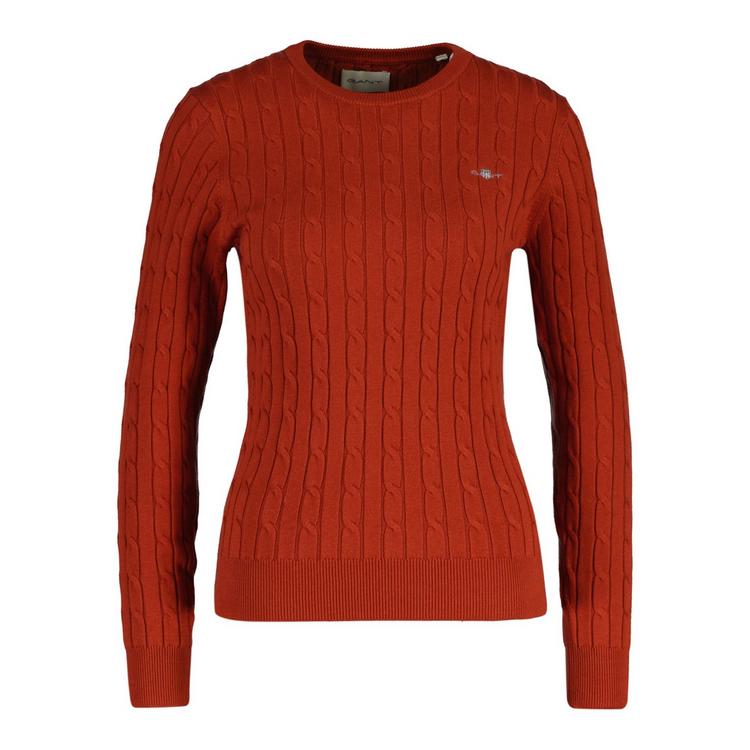 GANT GANT Strickpullover Strickpullover Damen - Rot (Modern Rust) - 0 | SportScheck