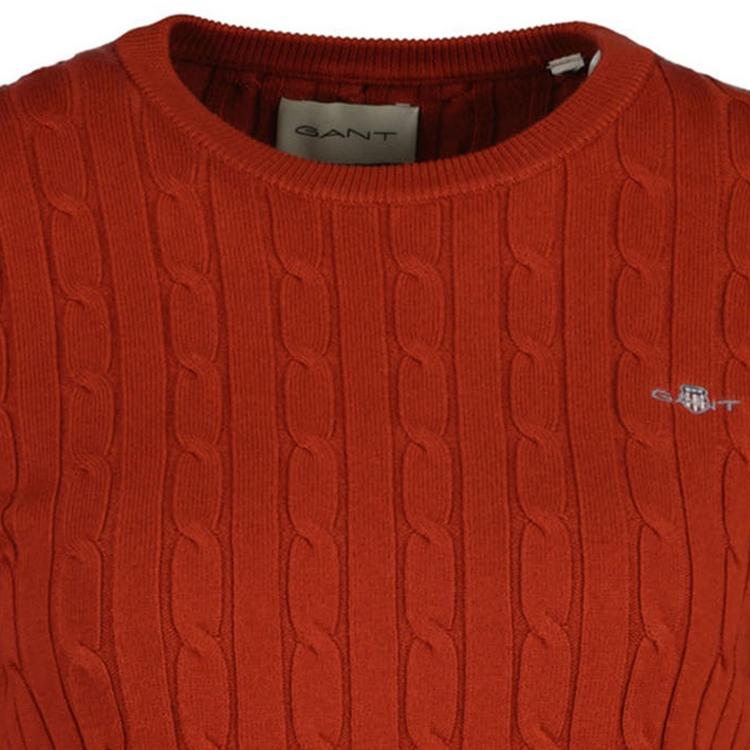GANT GANT Strickpullover Strickpullover Damen - Rot (Modern Rust) - 1 | SportScheck