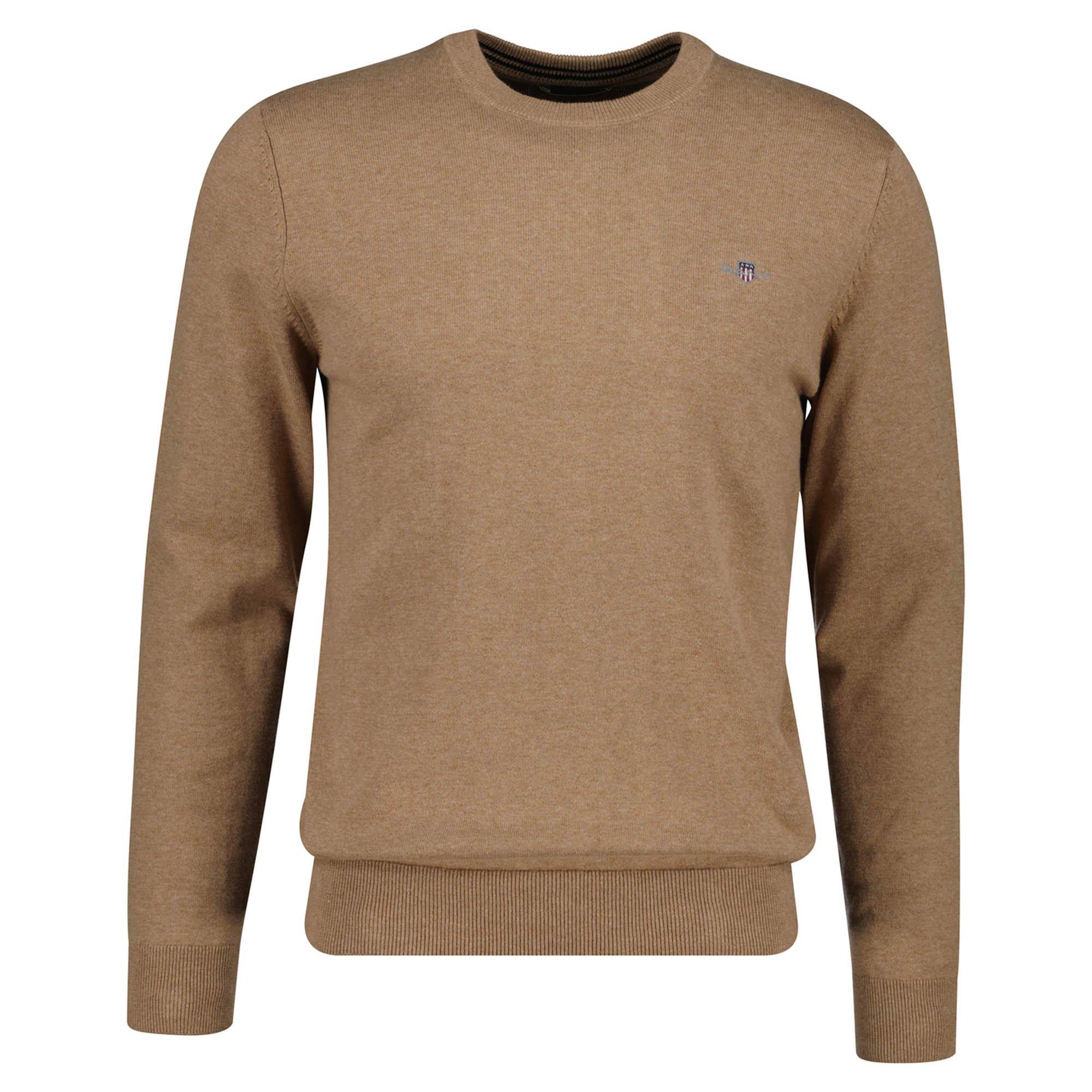 GANT Strickpullover Strickpullover Herren - Sand