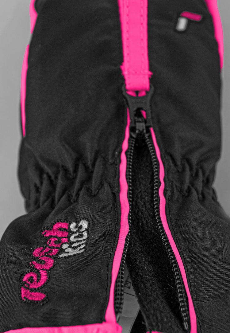 Reusch Reusch Ben Mitten Handschuh Kinder - 7769 black/ knockout pink - 1 | SportScheck