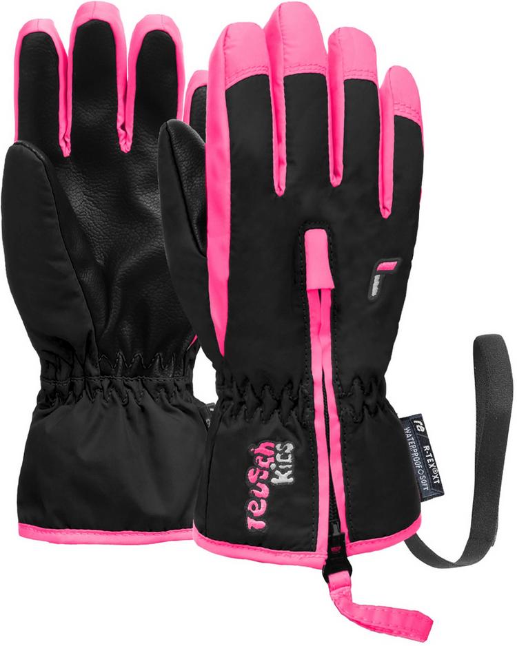 Reusch Reusch Ben Handschuh Kinder - 7769 black/ knockout pink - 0 | SportScheck