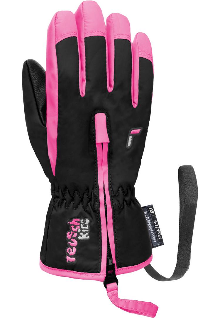 Reusch Reusch Ben Handschuh Kinder - 7769 black/ knockout pink - 0 | SportScheck