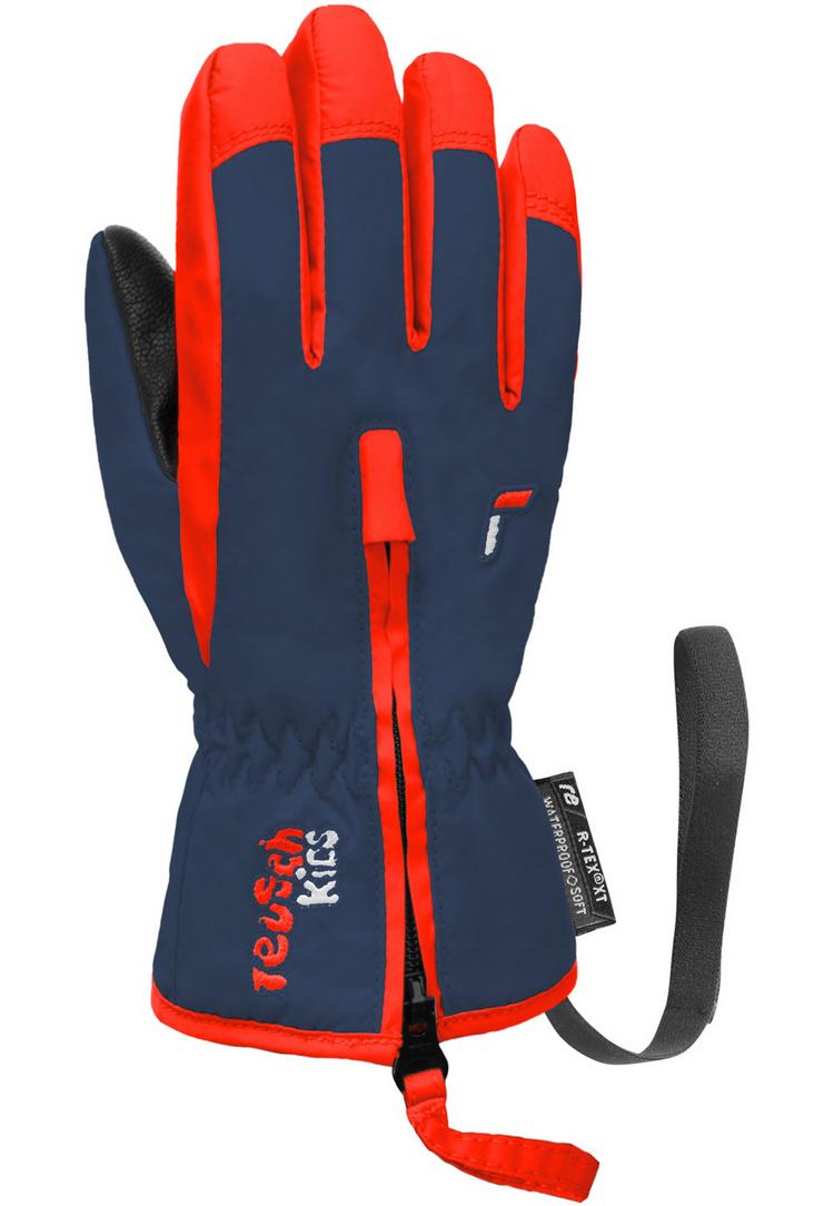 Reusch Reusch Ben Handschuh Kinder - 4939 dress blue/cherry tomat - 0 | SportScheck