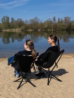 Rückansicht von normani Outdoor Sports Sarnia Campingstuhl Beige
