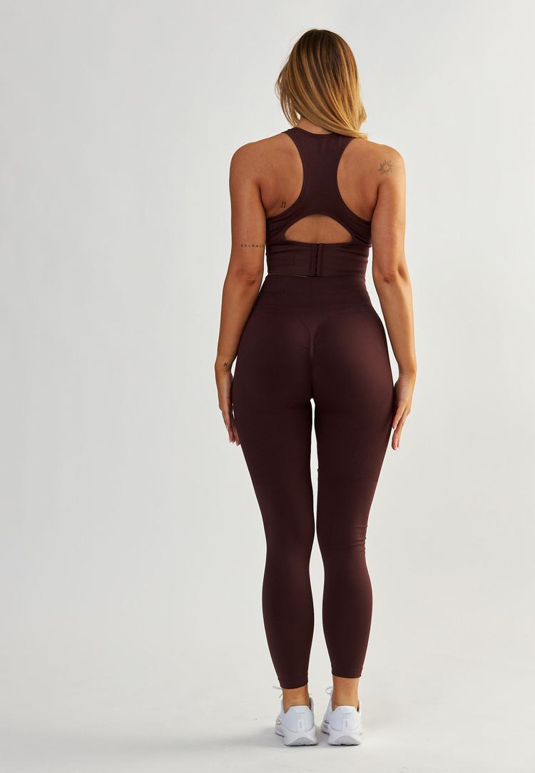 BeShaped BeShaped Lichaam Boost Tights Damen - Brown - 5 | SportScheck