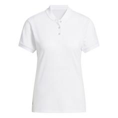 adidas Ultimate365 Diamond Jacquard Poloshirt Funktionsshirt Damen White