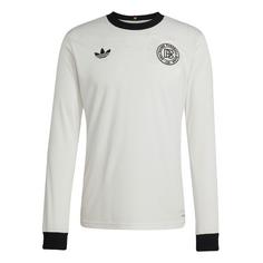 adidas DFB Anniversary Long Sleeve Trikot Fußballtrikot Herren Cloud White / Black