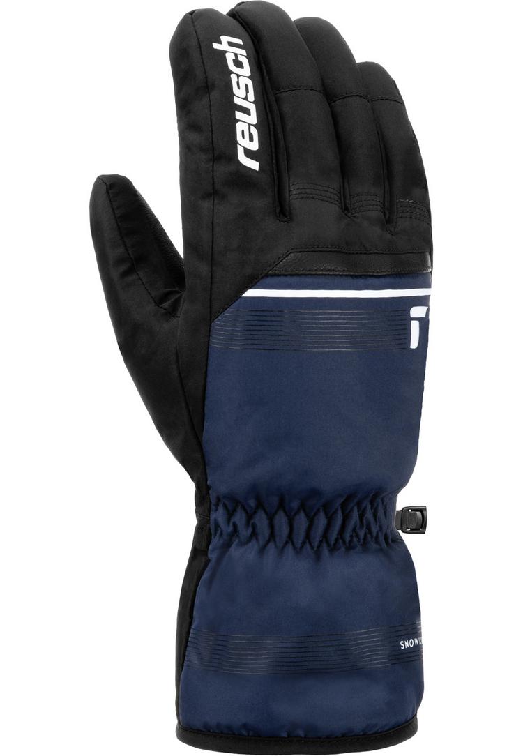 Reusch Reusch Snow King Handschuh - 7787 black / dress blue - 6 | SportScheck
