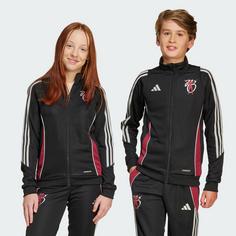 Rückansicht von adidas Jude Bellingham Kids Trainingsjacke Trainingsjacke Kinder Black