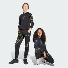 Rückansicht von adidas Jude Bellingham Culturewear Kids Hose Trainingshose Kinder Black