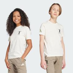 Rückansicht von adidas Jude Bellingham Culturewear Kids T-Shirt Fanshirt Kinder Wonder White