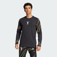 Rückansicht von adidas Jude Bellingham Culturewear Longsleeve Fanshirt Herren Black