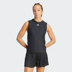 Rückansicht von adidas Tennis Pro Climacool Match Tanktop Funktionstank Damen Black