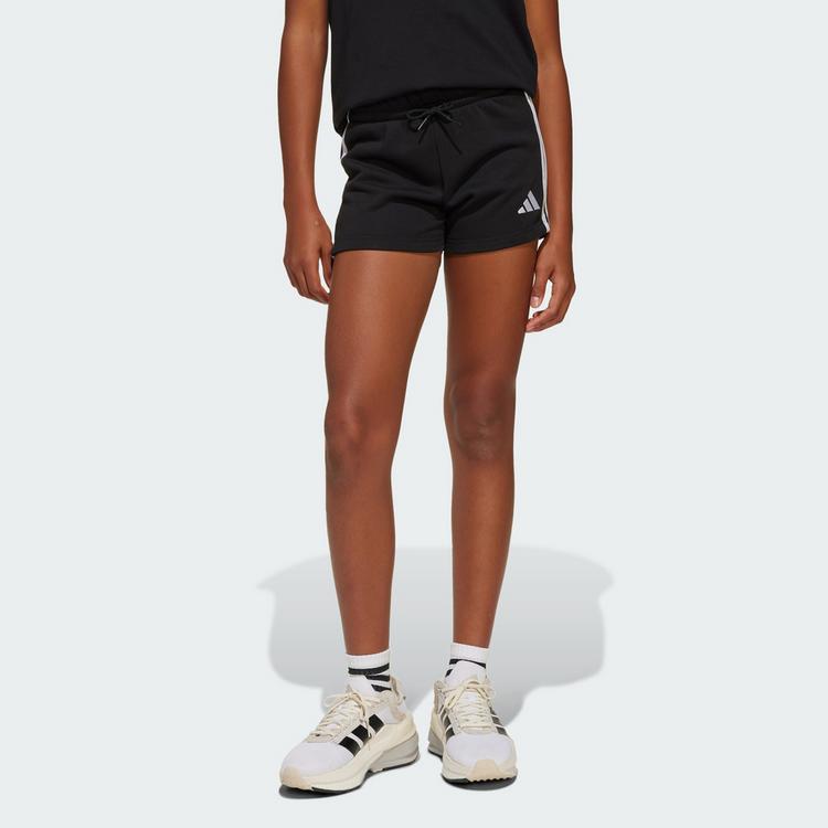adidas adidas Essentials Kids Shorts Funktionsshorts Kinder - Black / White - 0 | SportScheck