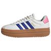 adidas VL Court Bold Schuh Fitnessschuhe Damen - Core White / Semi Lucid Blue / Bliss Pink