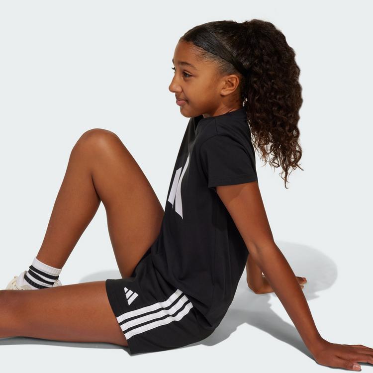 adidas adidas Essentials Kids Shorts Funktionsshorts Kinder - Black / White - 1 | SportScheck