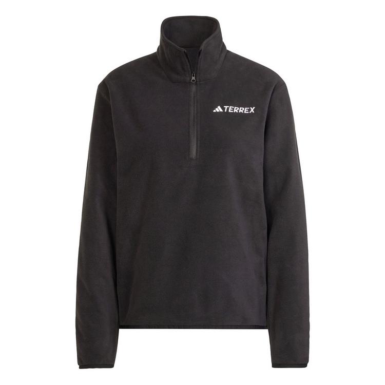 adidas adidas Multi Essentials 1/2 Zip Fleeceoberteil Fleecepullover Damen - Black - 0 | SportScheck