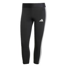 adidas Essentials 3-Streifen 3/4-Leggings Leggings Damen Black