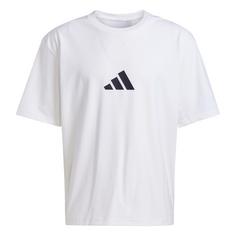 adidas adidas Z.N.E. Loose-Fit T-Shirt Funktionsshirt Herren White