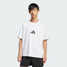 Rückansicht von adidas adidas Z.N.E. Loose-Fit T-Shirt Funktionsshirt Herren White