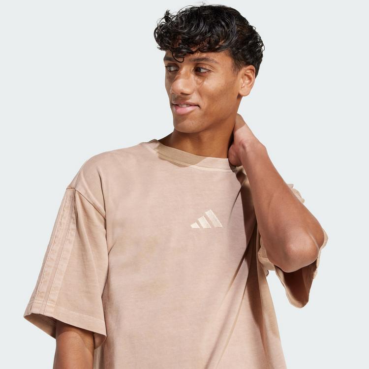 adidas adidas ALL SZN T-Shirt, verwaschene Optik T-Shirt Herren - Warm Sandstone - 0 | SportScheck