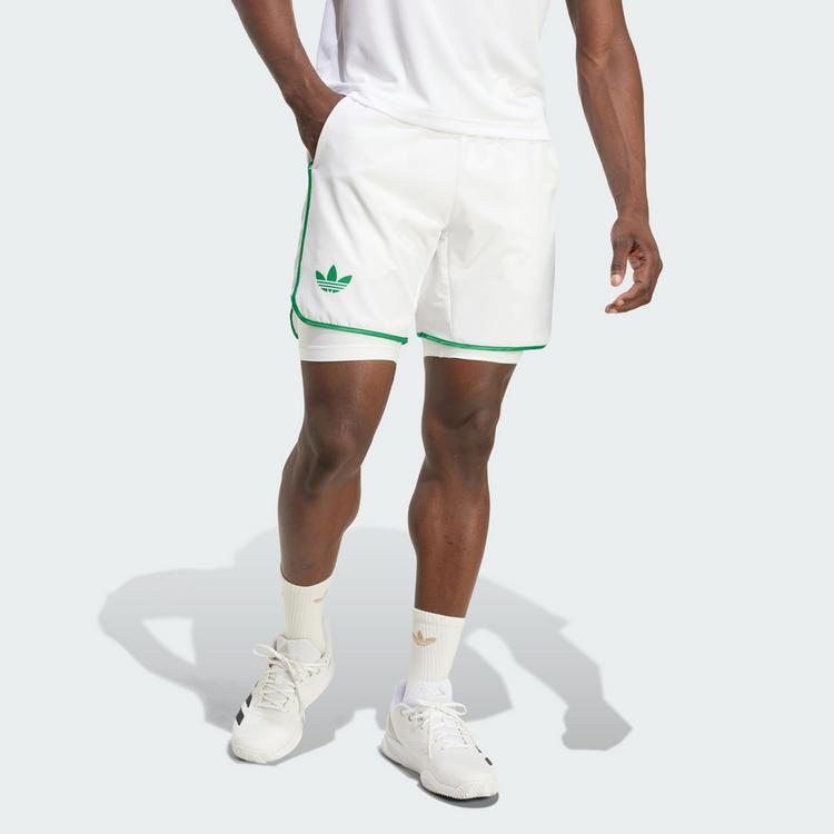 adidas adidas Tennis Climacool Shorts Set Funktionsshorts Herren - White - 0 | SportScheck