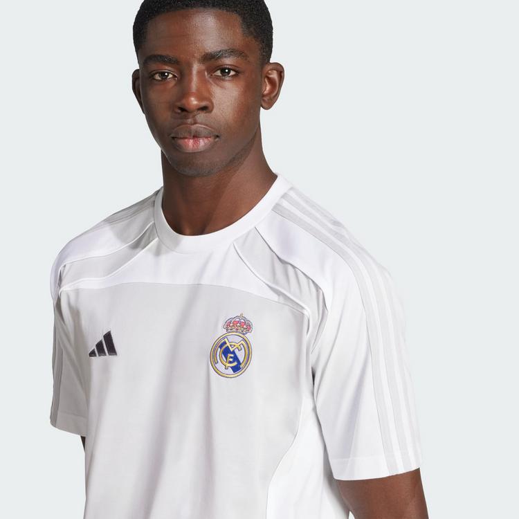 adidas adidas Real Madrid UBP T-Shirt Funktionsshirt Herren - Light Solid Grey / White - 1 | SportScheck