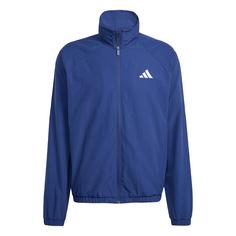 adidas Essential Windbreaker mit kleinem Logo Windbreaker Herren Dark Blue / White