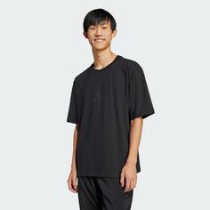 Rückansicht von adidas adidas Z.N.E. Loose-Fit T-Shirt Funktionsshirt Herren Black