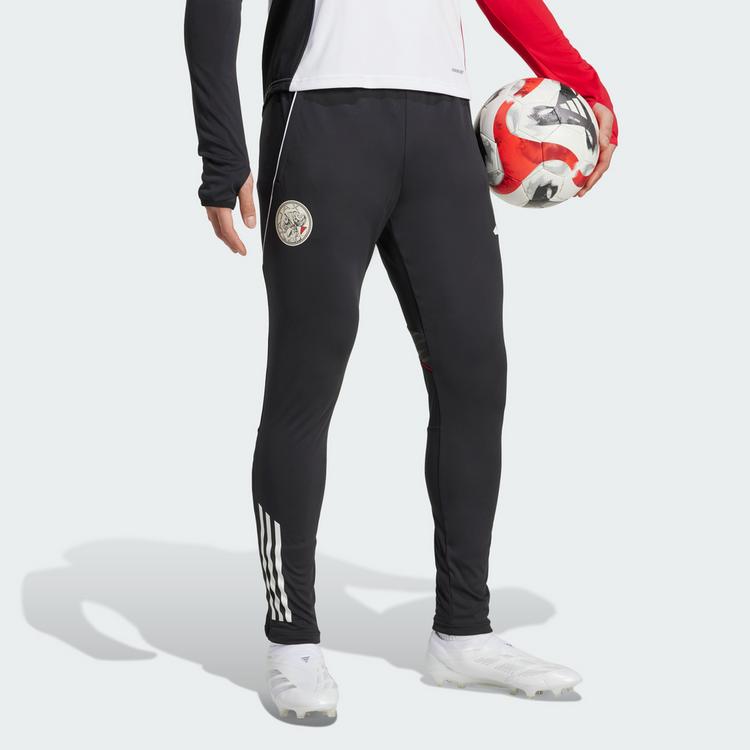 adidas adidas Ajax Tiro 25 Competition Trainingshose Trainingshose Herren - Black / White / Bold Red - 0 | SportScheck