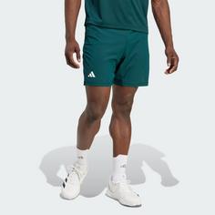 Rückansicht von adidas Tennis Climacool Ergo Shorts Funktionsshorts Herren Aurora Ivy