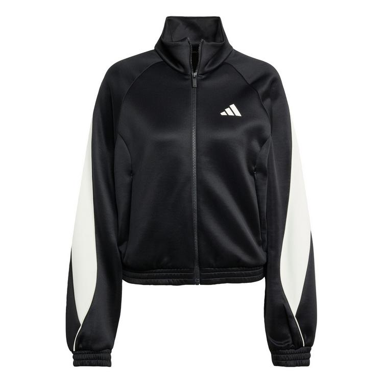 adidas adidas Stadium Trainingsjacke Trainingsanzug Damen - Aurora Ink / Off White - 0 | SportScheck