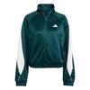 adidas Stadium Trainingsjacke Trainingsanzug Damen - Aurora Ivy / Off White