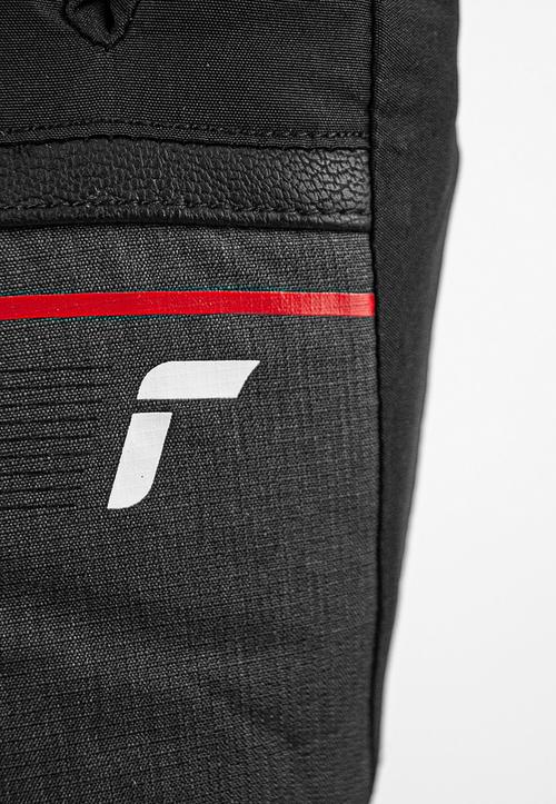 Rückansicht von Reusch Snow King Snowboardhandschuhe 7680 blck/blck melang/fire red