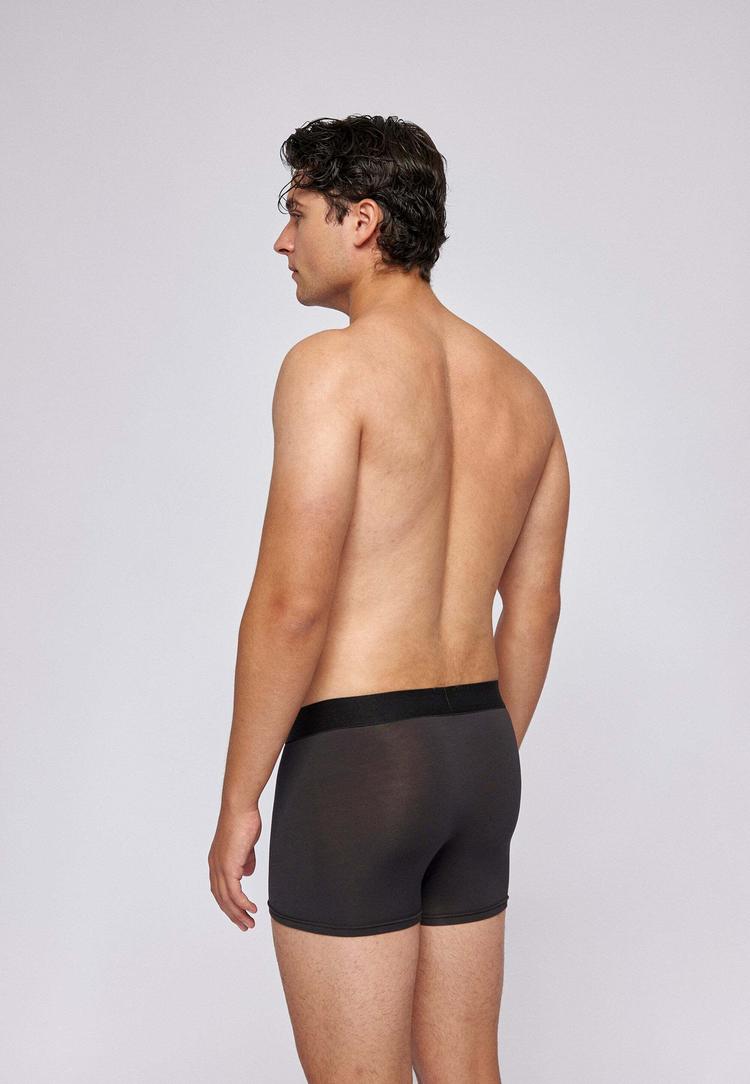 Snocks Snocks Boxershorts aus Modal Unterhose Herren - Schwarz - 2 | SportScheck