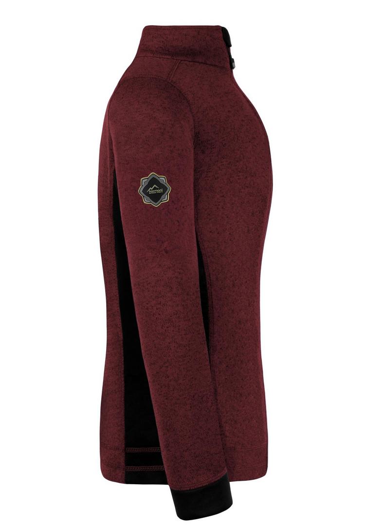normani Outdoor Sports normani Outdoor Sports Pukaskwa Fleecejacke Damen - Rot - 3 | SportScheck