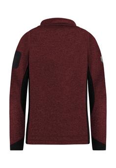 Rückansicht von normani Outdoor Sports Pukaskwa Fleecejacke Damen Rot