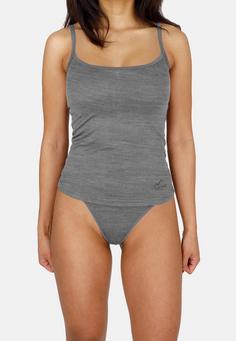 Rückansicht von normani Outdoor Sports Kyneton Unterhemd Damen Grau
