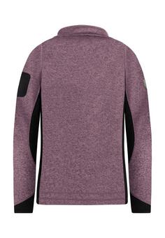 Rückansicht von normani Outdoor Sports Pukaskwa Fleecejacke Damen Lila