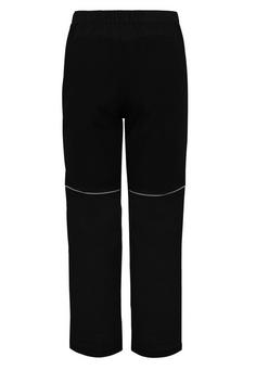 Rückansicht von normani Outdoor Sports Saanich Regenhose Kinder Schwarz