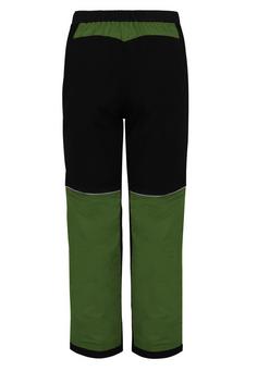 Rückansicht von normani Outdoor Sports Saanich Regenhose Kinder Oliv