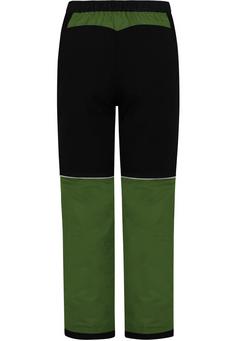 Rückansicht von normani Outdoor Sports Sekiu Regenhose Kinder Oliv