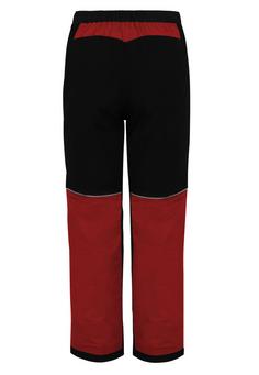 Rückansicht von normani Outdoor Sports Saanich Regenhose Kinder Rot