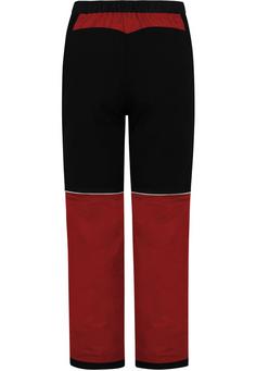 Rückansicht von normani Outdoor Sports Sekiu Regenhose Kinder Rot